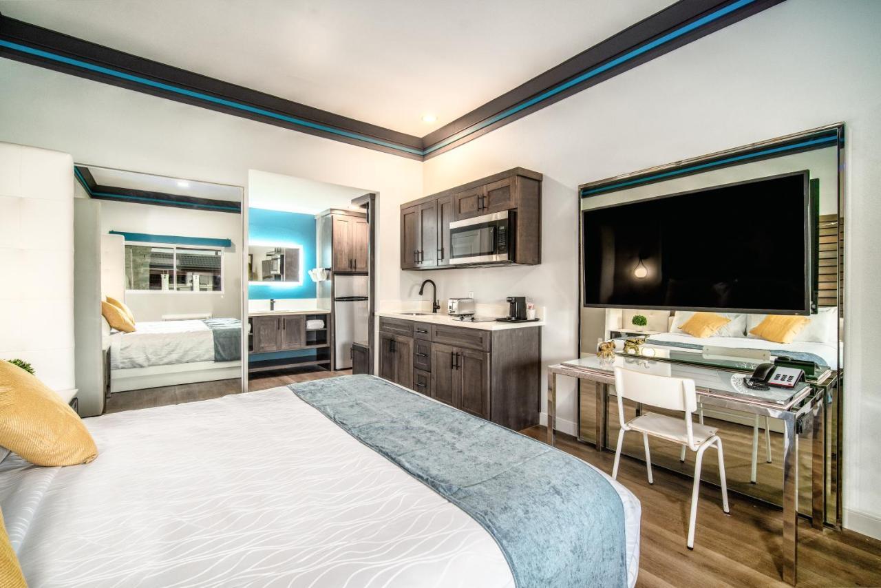 Aspire Inn Studios & Spas Bellflower Extérieur photo
