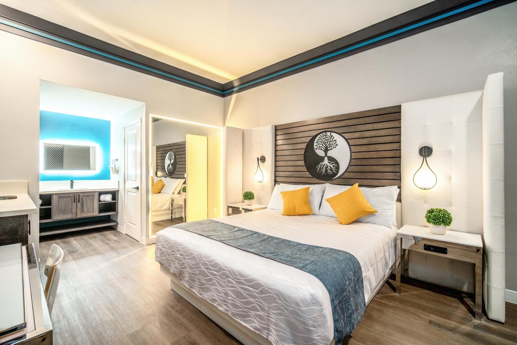 Aspire Inn Studios & Spas Bellflower Extérieur photo